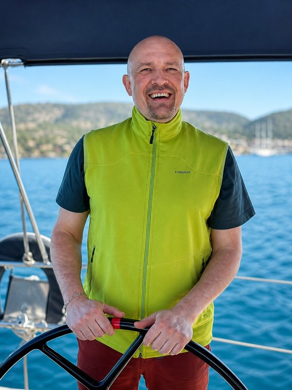 Anton Gedenach at the helm — The Skipper Method